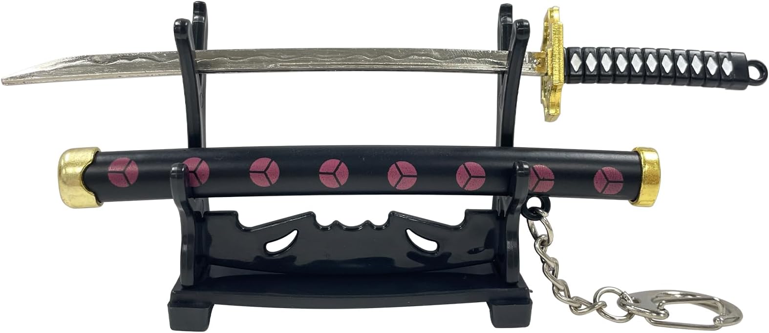 One Keychain, Anime Keychain, One Anime Keychain, Mini Katana Keychain, One Merch, Sword Keyring, Anime Gifts, And Ready Anime Gifts for Men