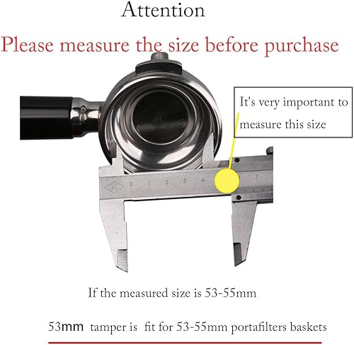 Miniatura 3 de omgogo Café Tamper 2.087 in Barista Espresso Base Grano Prensa