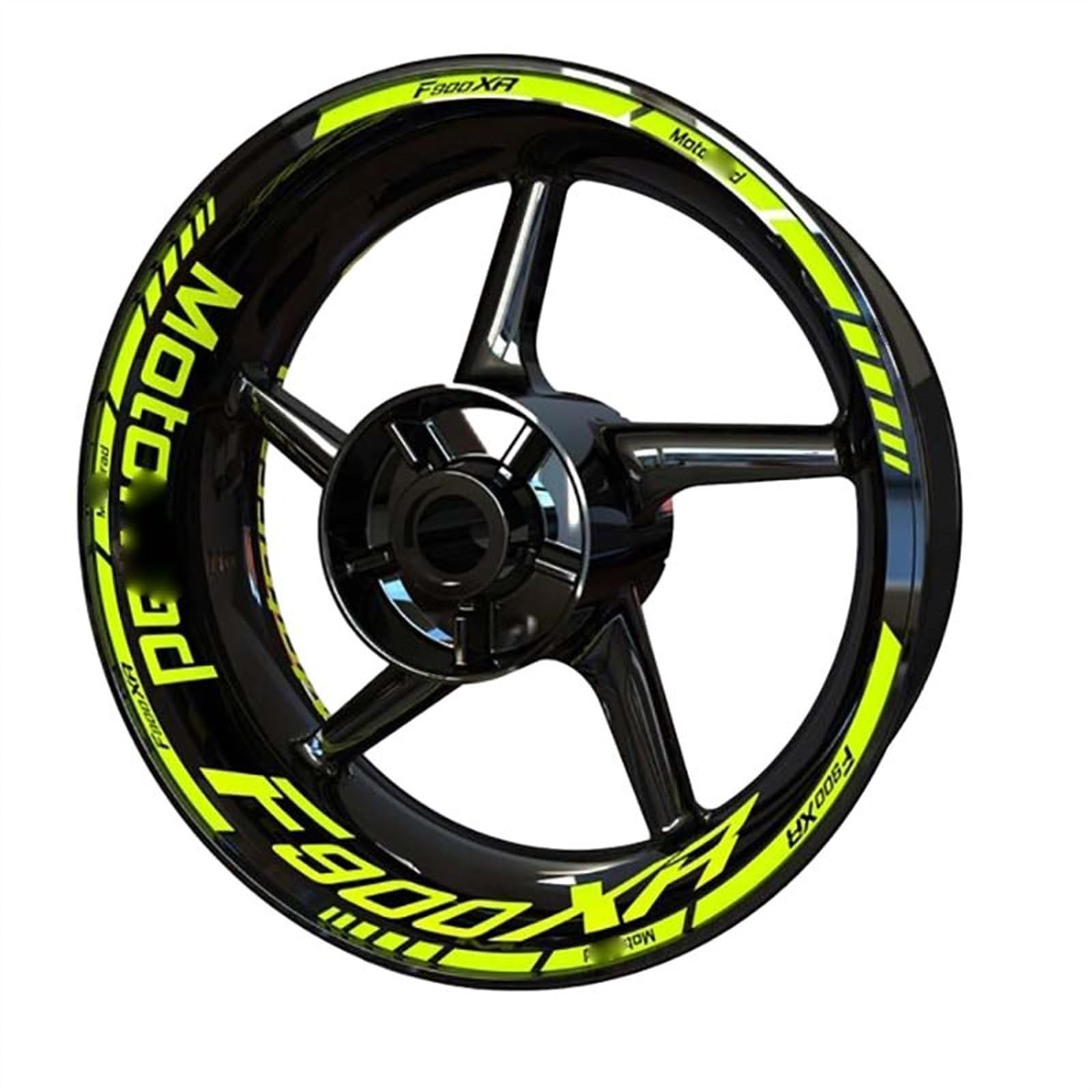Applique for F900xr Wheel Sticker Rim Decal for F900 XR Front and Rear Set(A3)