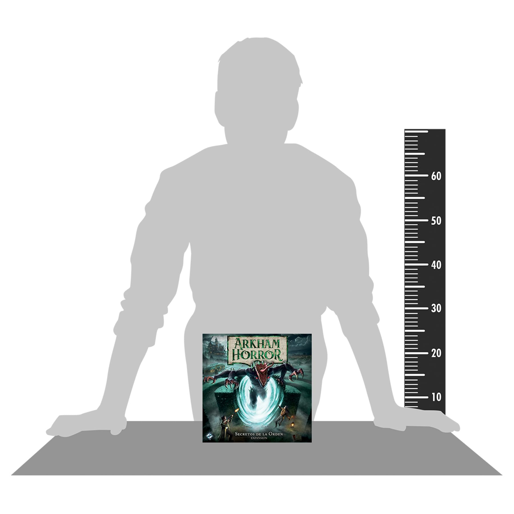 Fantasy Flight Games | Arkham Horror: Secretos de la Orden | Expansión | Juego Cooperativo de Investigación y Terror | A Partir de 14 Años | De 1 a 6 Jugadores | 2-3 Horas por Partida | Español