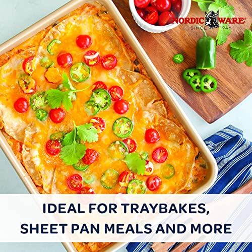 Nordic Ware Naturals Aluminum Nonstick 9X13-Inches Cake Pan #TOP1