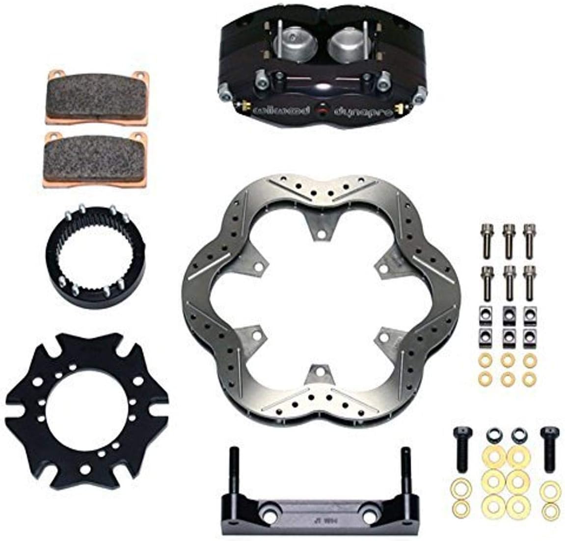 Wilwood 140-11206 Rear Inboard Sprint Kit (w/10.5in Scalloped Rotor)