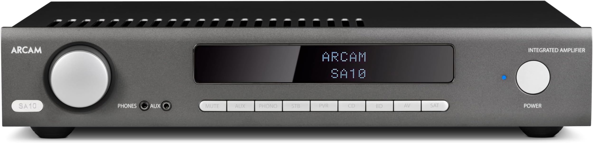 Arcam SA10 Class A/B Integrated Amplifier - 50W of Power Per Channel - 5 Analogue Inputs & 3 Digital Inputs - Easily Connects to Surround Sound System