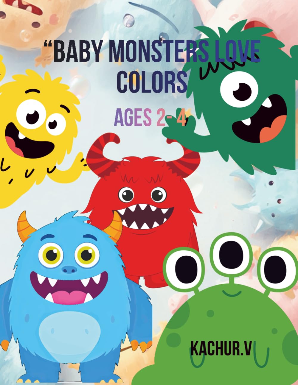 BABY MONSTERS LOVE COLORS