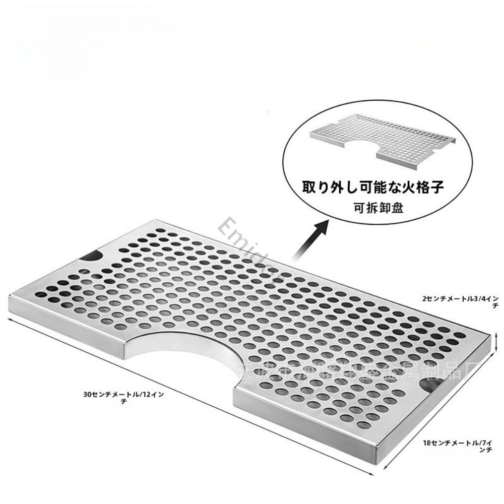 Amazon.co.jp: Emidor ビールサーバー 2頭式 業務用 ステンレス製