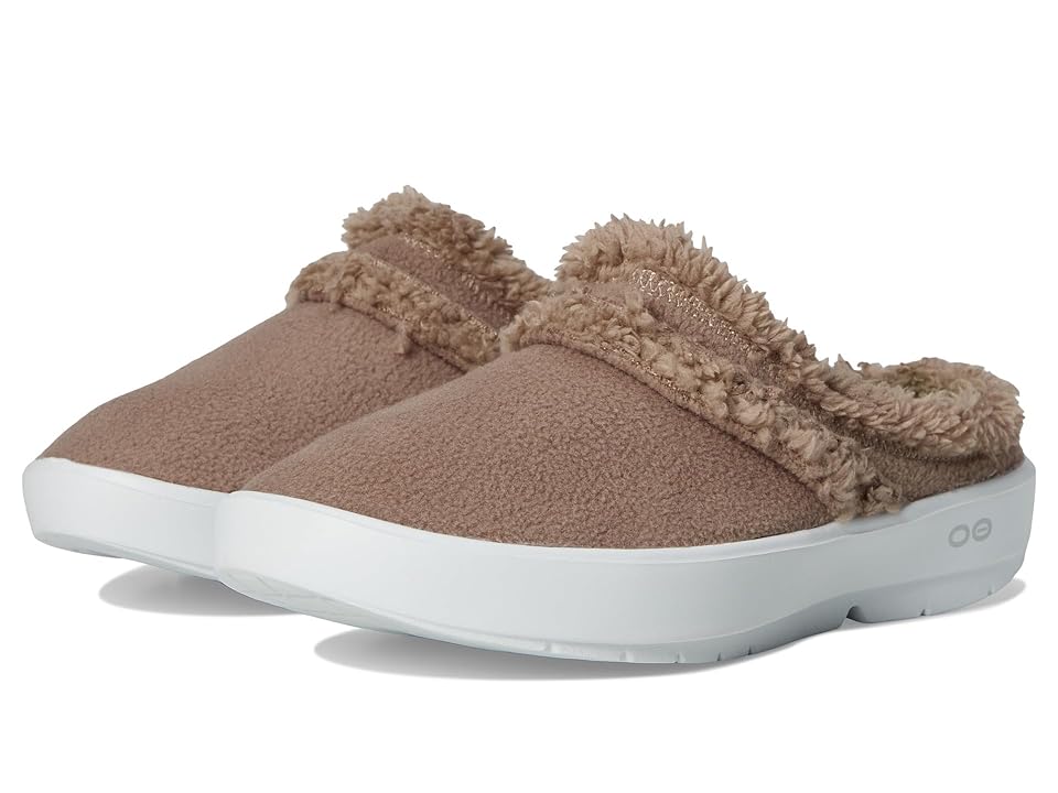 OOFOS Women's OOcoozie Mule Women's Shoes Chocolate : Manmade size 11