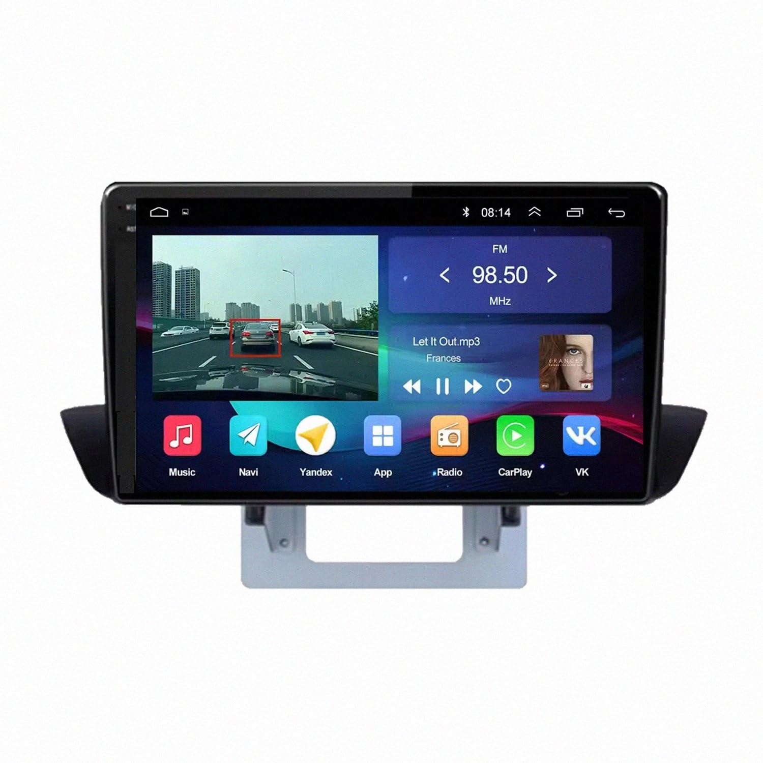 Pantalla Carplay para Mazda BT50 con cámara trasera y Bluetooth 8