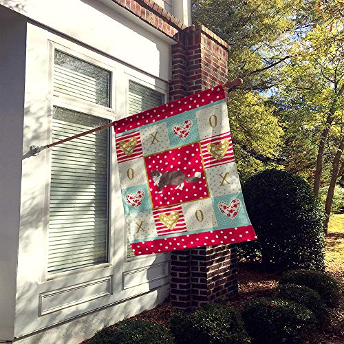 Norwegian Forest Cat Love Flag grand pavillon multicolore - 2