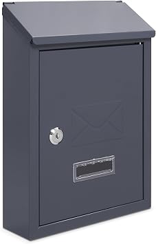 Assorted Collections Wall Mounted Post Box Includes Name Plate