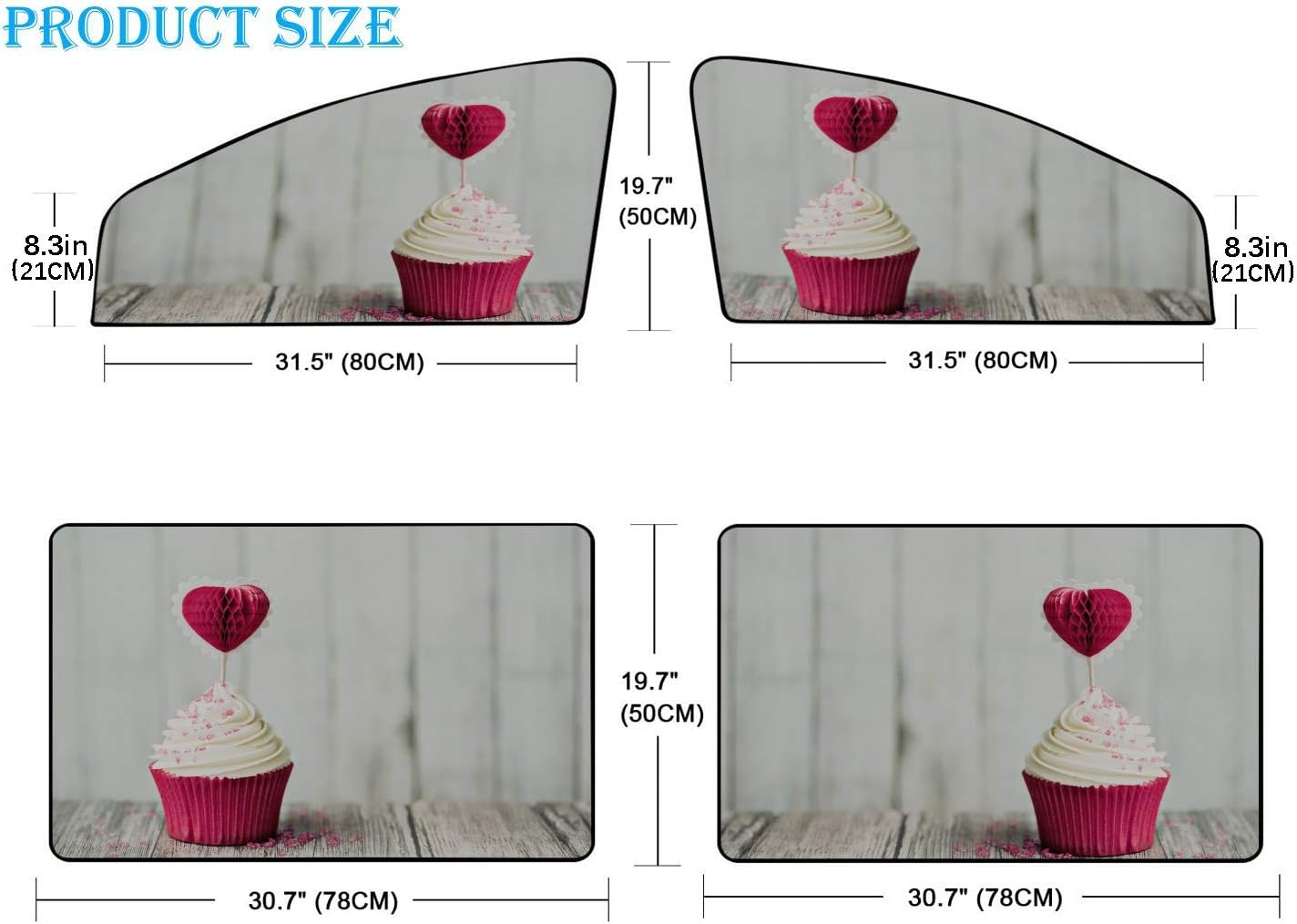 Tendalino parasole per auto per il finestrino lato guida