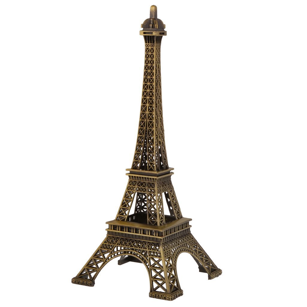 エッフェル塔　パリ　置物 Amazon.co.jp: Homeland レトロ 合金 ブロンズトーン パリ