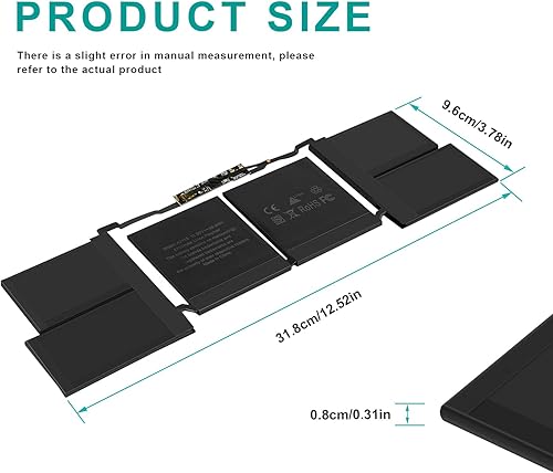 Miniatura 2 de Fancy Buying Batería para portátil A2113 A2141 compatible con MacBook Pro de 16 pulgadas A2141 (versión 2019) EMC 3347, se adapta a MVVJ2xxA