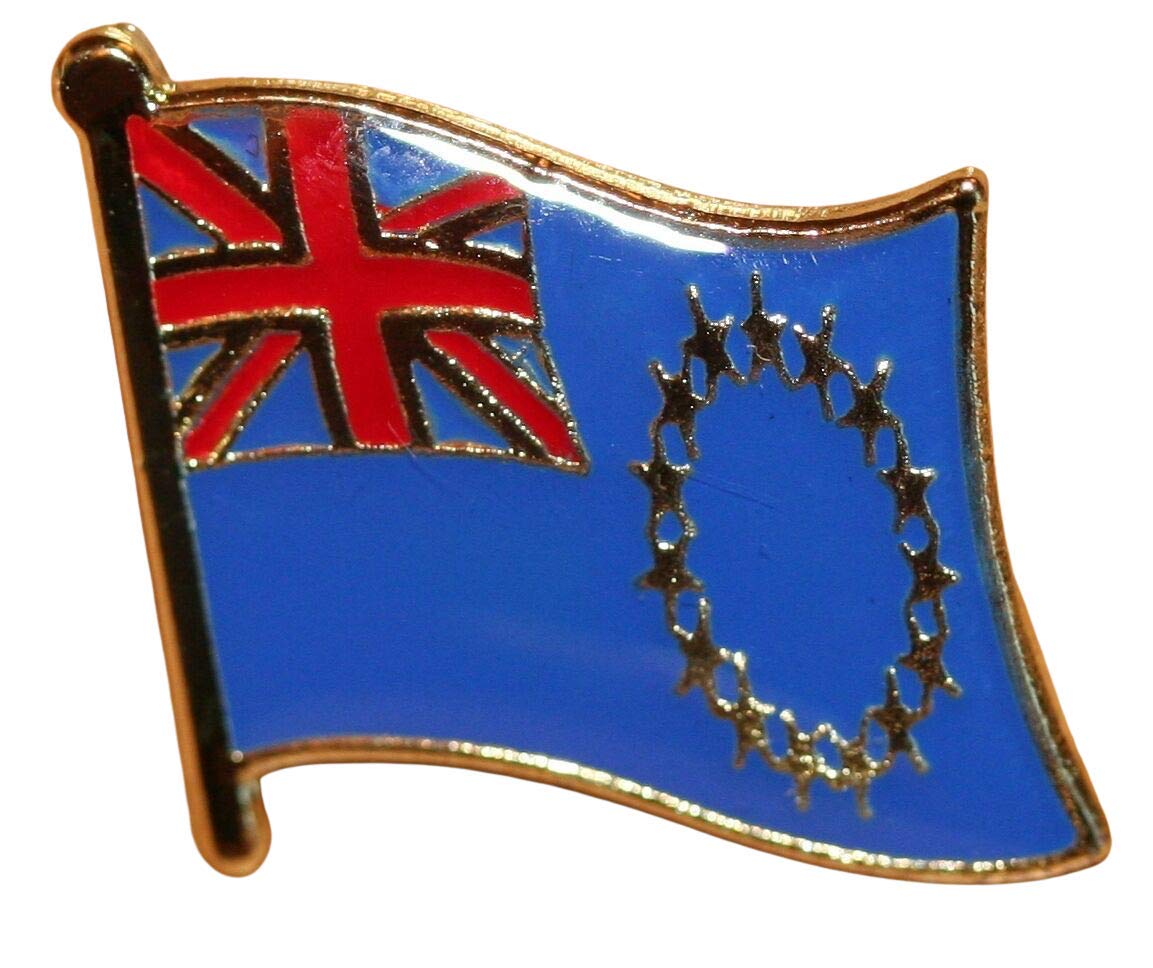 Cook Islands Flag Pin Badge