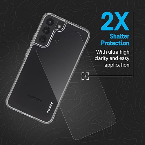 Miniatura 3 de Pelican Samsung Galaxy S22 Case with Screen Protector Wireless Charging Compatible 10ft MIL-Grade Drop Protection Shockproof Phone Case Cover for