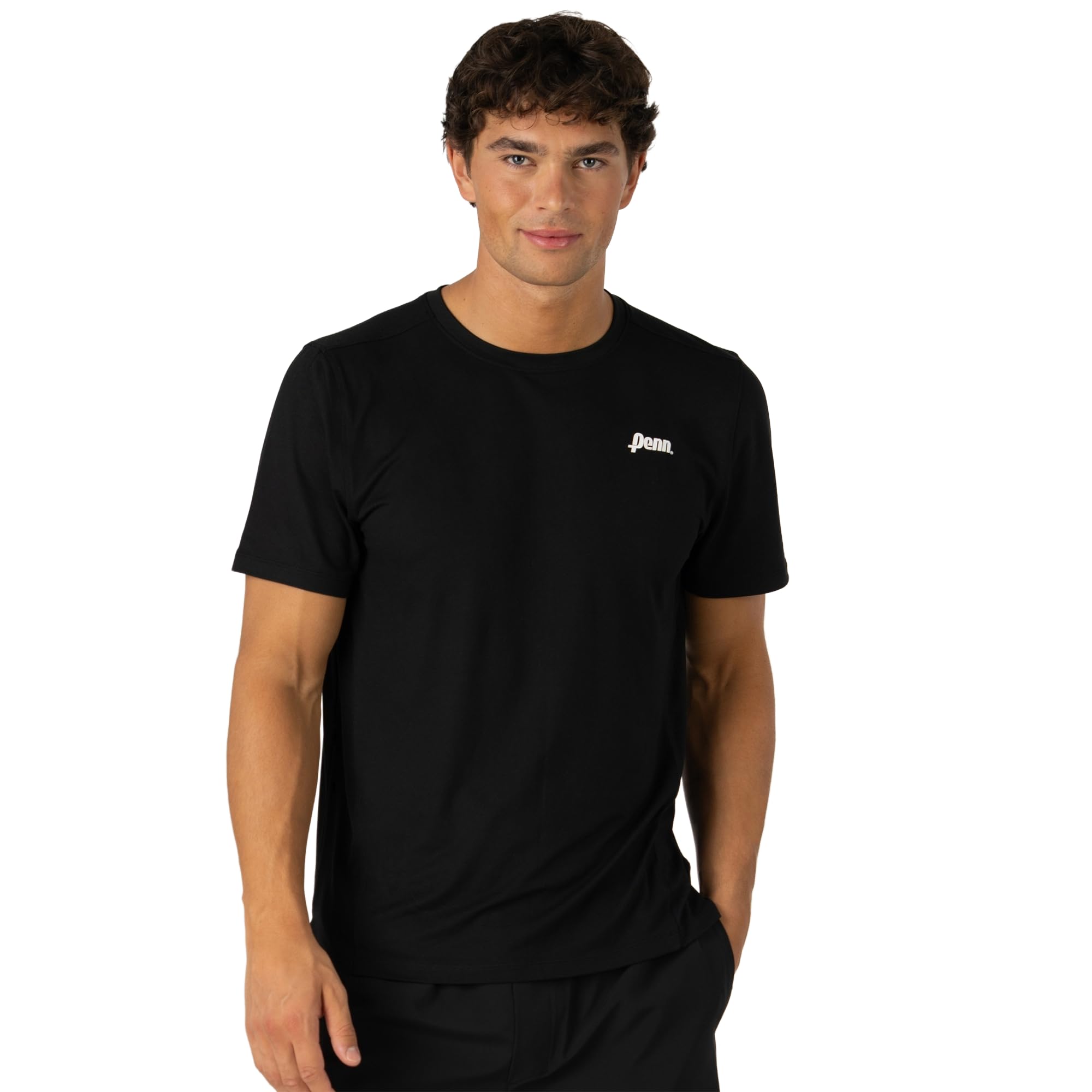 Penn Herren Athletic Tee mit seitlichen Einsätzen – leichtes Workout-T-Shirt für Training, Laufen, Sport und tägliche Leistung