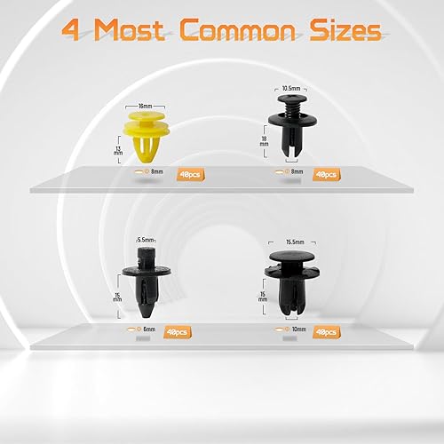 Miniatura 10 de OTUAYAUTO - Clips de repuesto para Honda, Acura