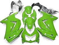 Vista 8 de ZXMOTO Kit de carenado de motocicleta para Kawasaki NINJA 250R EX250 EX250J 2008 2009 2010 2011 2012 (sin pintar, Piezas/kit:15))