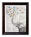 Dictionary Art Print - Whimsical Elephant and Butterflies - Printed on Recycled Vintage Dictionary Paper - 8.5"x11" - Mixed Media Poster on Vintage Dictionary Page