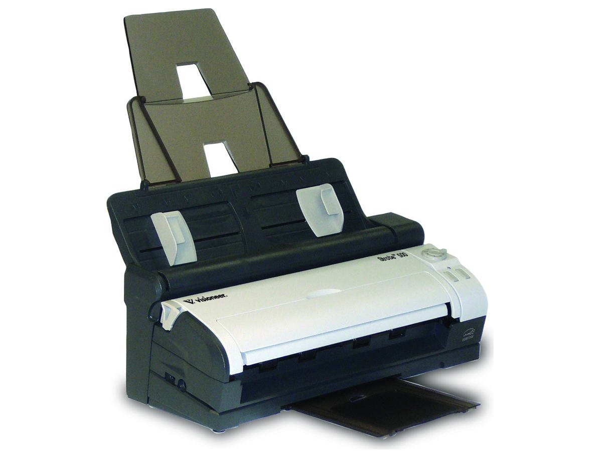 Visioneer Strobe 500 Mobile Duplex Color Document Scanner with Docking Station