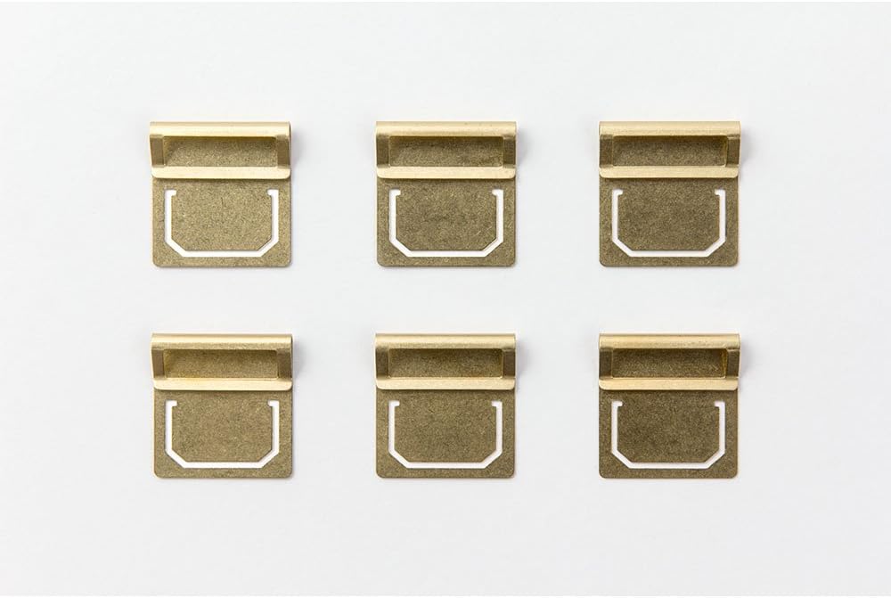 Brass Numbered Index Clips – Sandra Muir Design - View #5