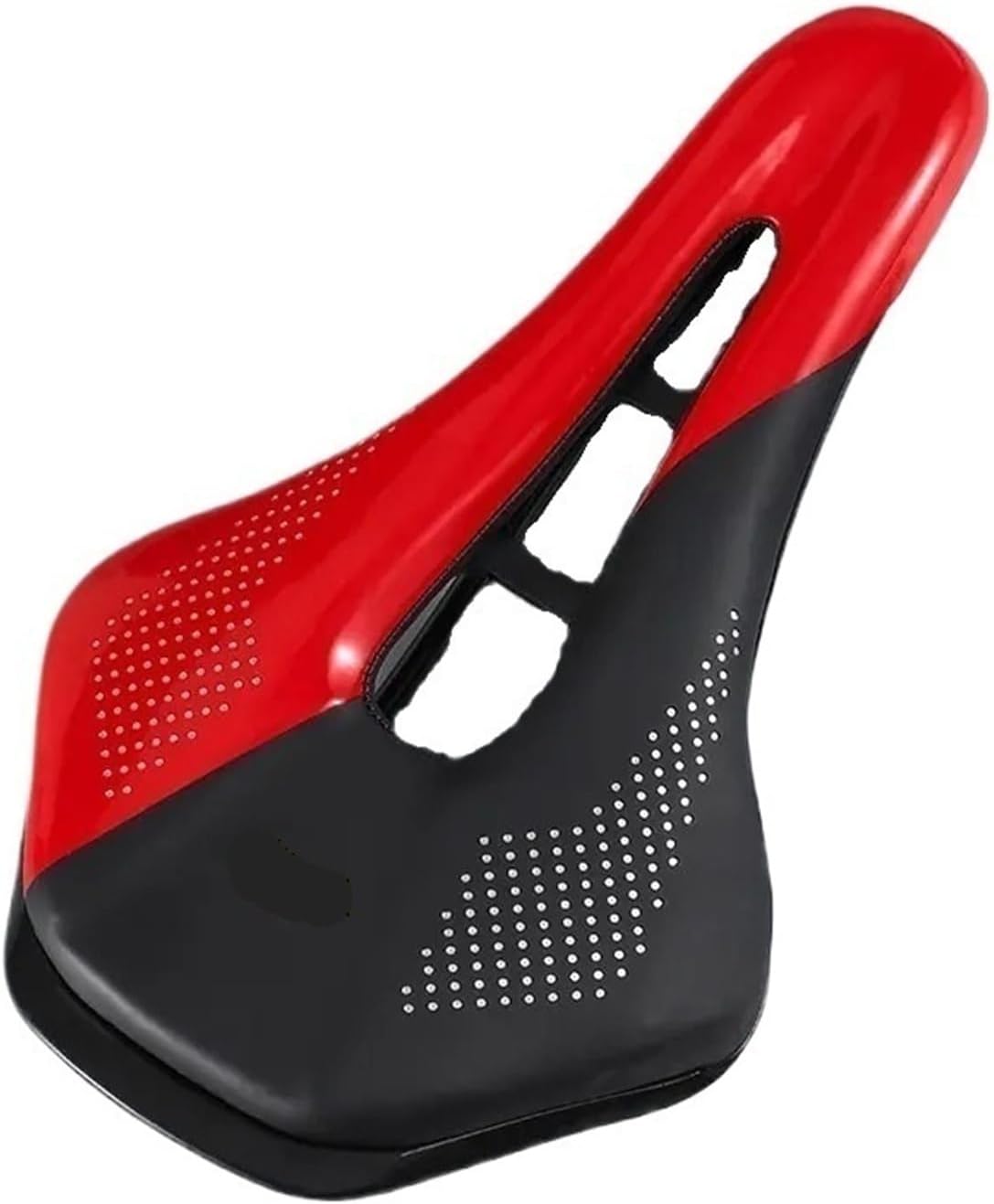 Ultralight Mountain Bicycle Saddle MTB Short Nose Road Bike Seat PU Leather Hollow Prostatic Saddle Bicycle Parts