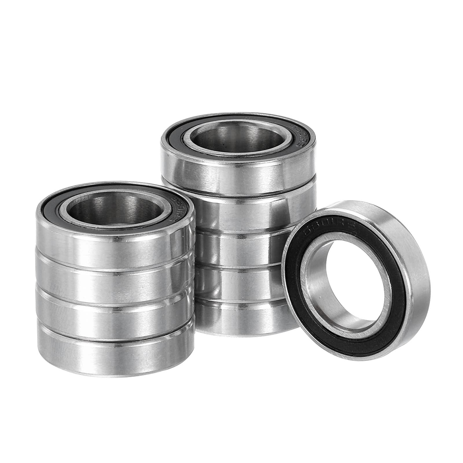 Kozelo 20 Stück Rillenkugellager 5x10x4 Mm – Chromstahl, Doppelt Abgedichtet, ABEC1, Für Motoren & Werkzeuge