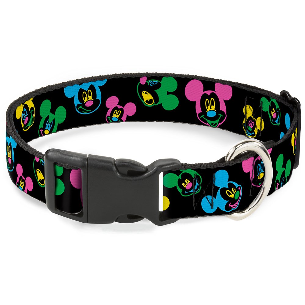 Collar de Mickey Mouse para paseos nocturnos seguros con clip de plástico de alta resistencia