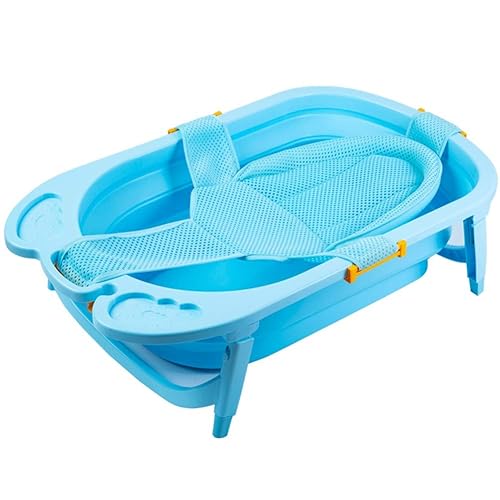 Miniatura 2 de Asiento de baño para bebé, tapete de apoyo de baño infantil, asiento de bañera con cuatro esquinas de apoyo de seguridad, cómoda bañera de ducha