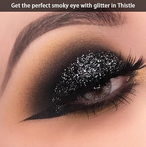 Miniatura 2 de LA Splash Cosmetics - Polvo de sombra de ojos con purpurina suelta para carnavalmáscarafiestavacaciones juego de purpurina cristalizada incluye sed