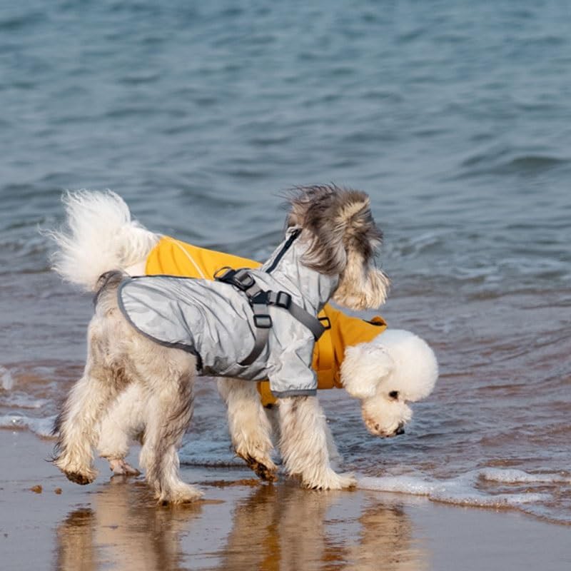 Dog Raincoat for Outdoor Waterproofing | Towable Raincoat with Breathable Waterproofing Feature