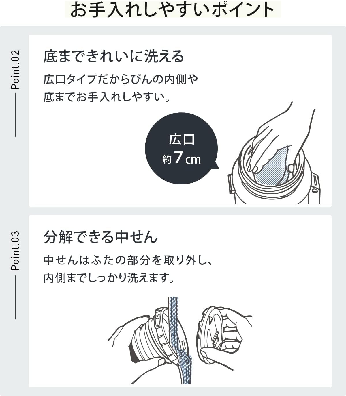 ピーコック魔法瓶工業(The-peacock) ピーコック 水筒 1.96L 保温 保冷 魔法瓶 大容量 ステンレスボトル コップ飲み 広口 ハンドル 付き ステンレス AXT-2001 XA