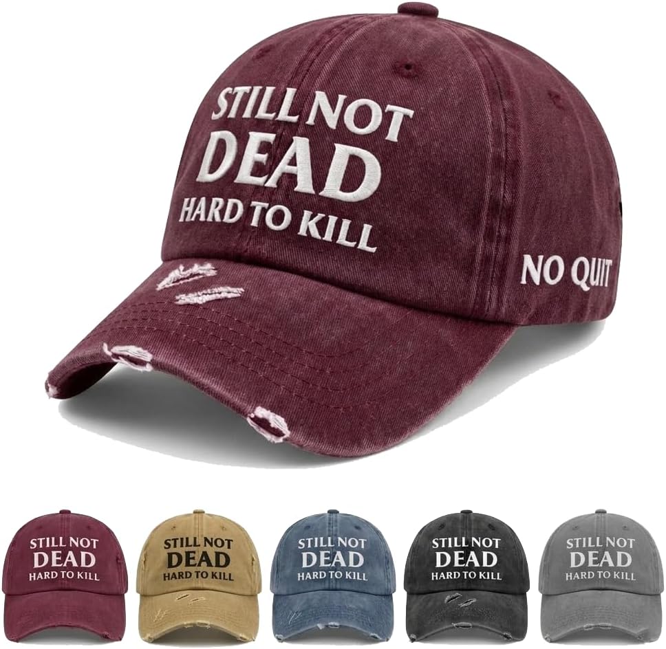 Ain't Dead Yet Mother Fuckers Hat Trucker Hat Women Baseball Hats Birthday Gifts
