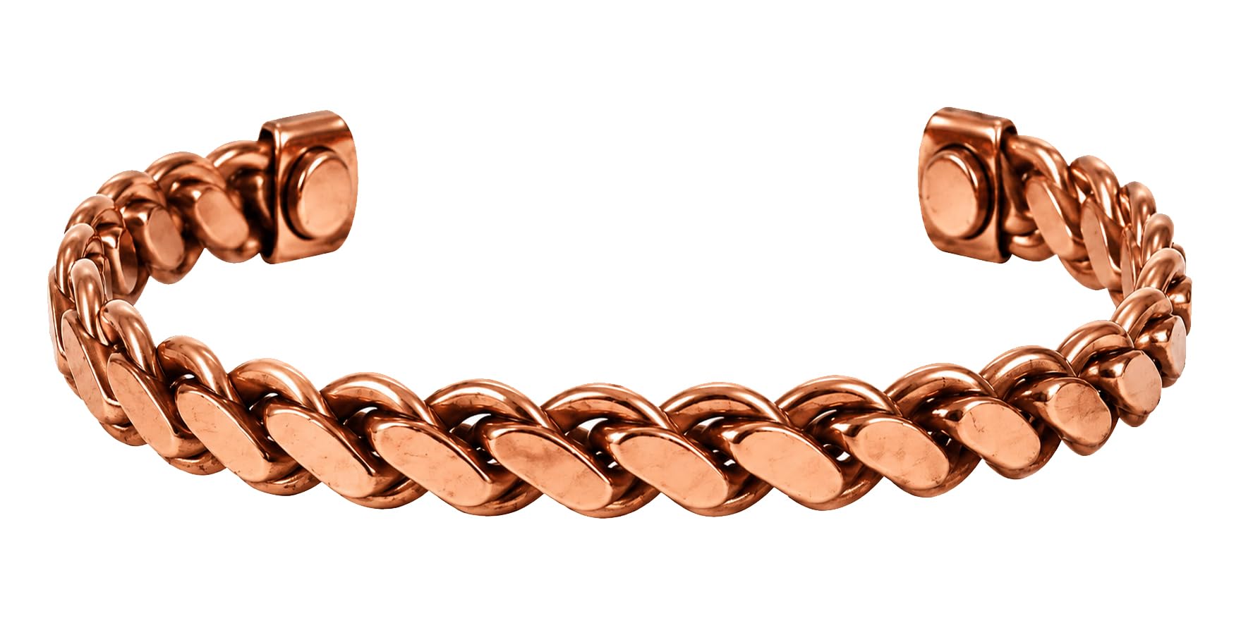 Touchstone Copper Bracelet Tibetan Style. Hand Forged with Solid and high Gauge Pure Copper.