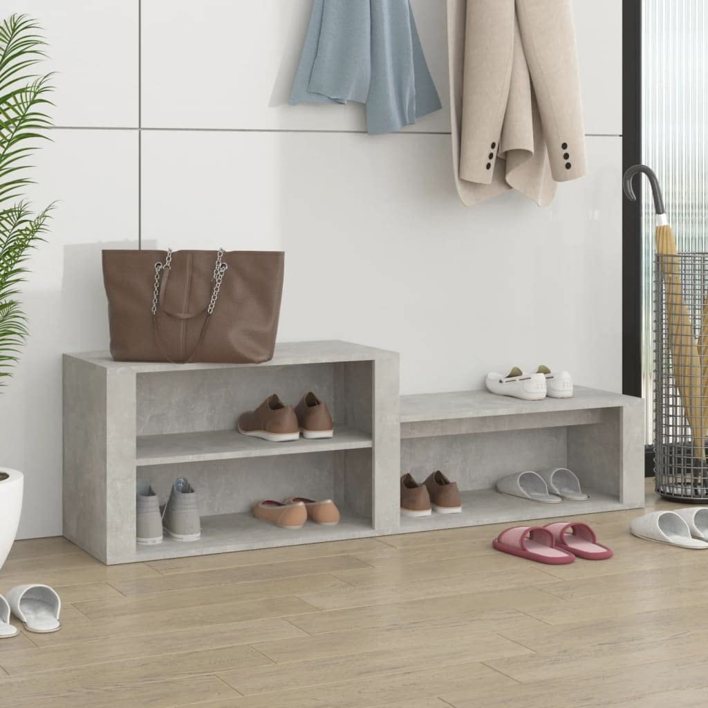 Meuble rangement modulable pour entrée avec support stable et compartiments