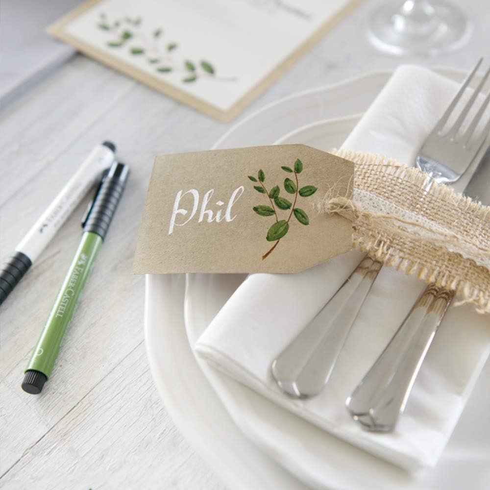 Faber Castell FC167151 PITT Artist Pen - Black/White (Pack of 4)