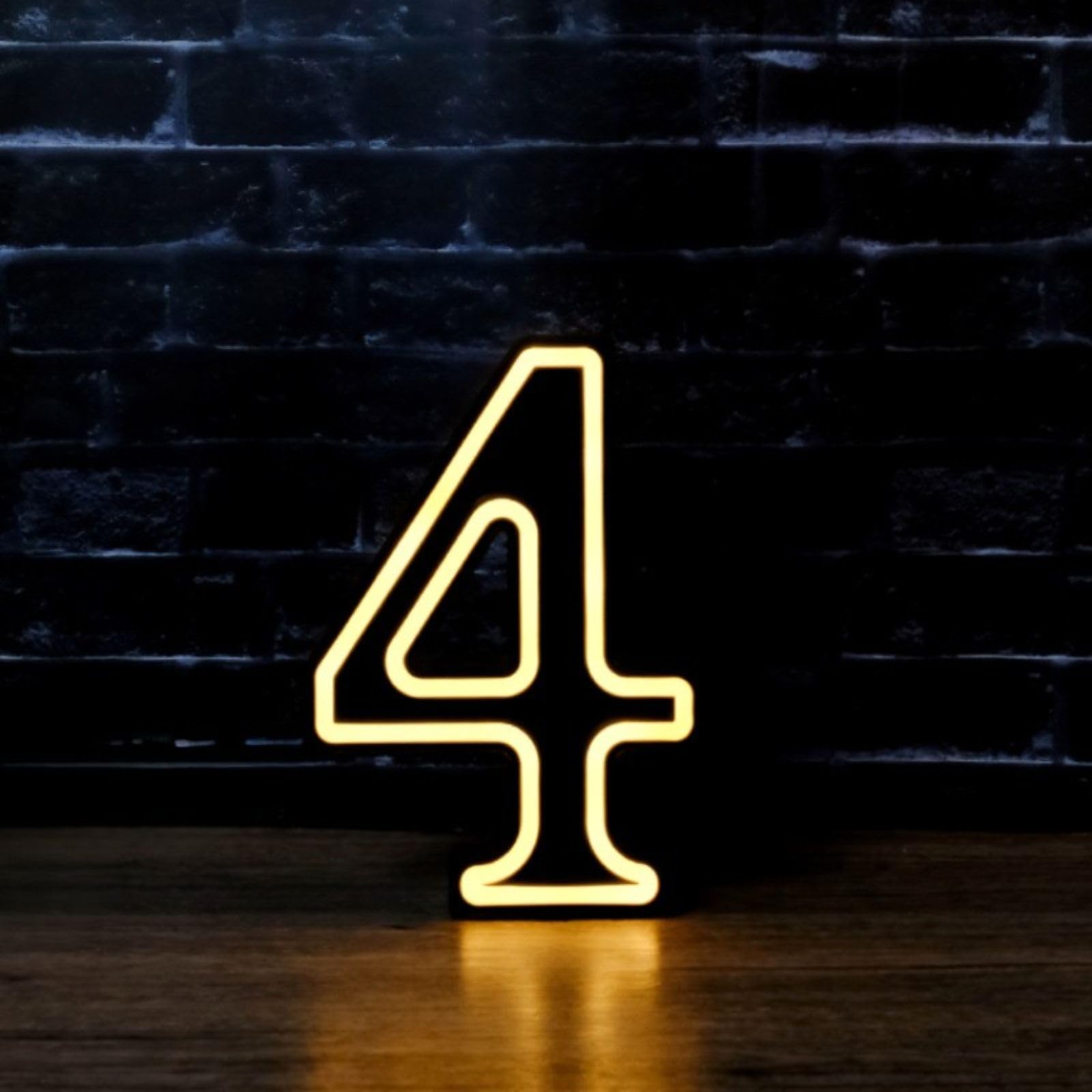 Jemnpela LED Marquee Letter Number Sign Lights Glitter Light Up Alphabet Figure Night Light for Birthday Party Wedding Home Bar Holiday Wall Decoration