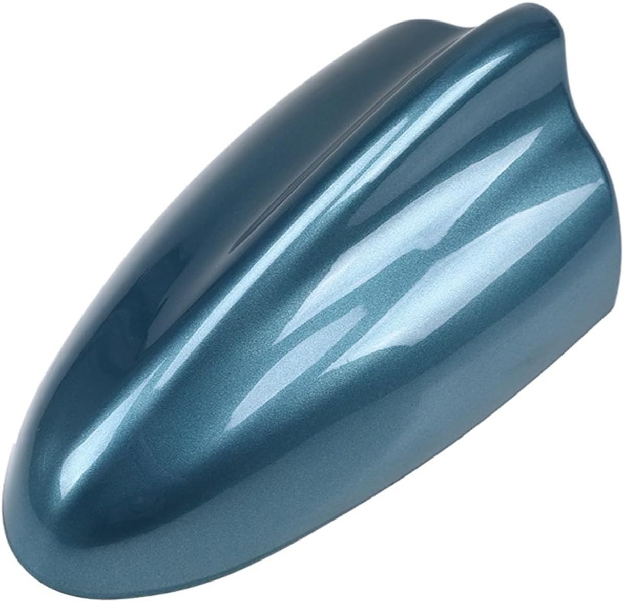 Car Roof Shark Fin Decorative Cover Sticker Base Compatible with Mini Cooper/Suzuki Swift/Seat Ibiza/Opel Styling(Deep Red)