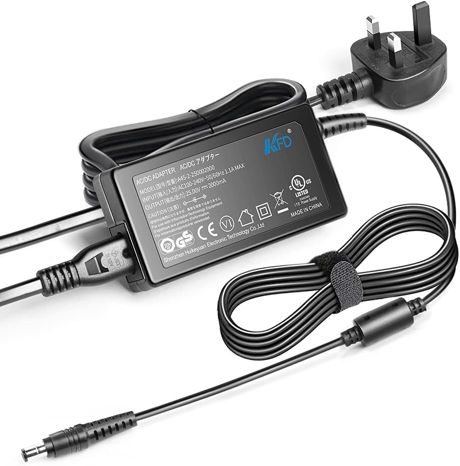 LG Soundbar Power Supply 25V AC Adapter for LG NB3540 NB4540 SL5Y SL6Y SL7Y SN4 SN5Y SN7Y SK5Y SK8Y SJ8 SK9Y SK9 SJ4Y SJ2 SK4D SL8YG SL3D SH4 SH5B SH7B SH8 S65Q Sound bar Speaker Power Charger Cable
