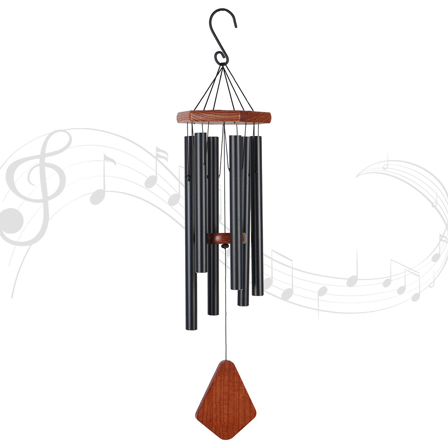Buy Voltogar Pentatonic Wind Chimes Tuned to E Pentatonic Scale with 6