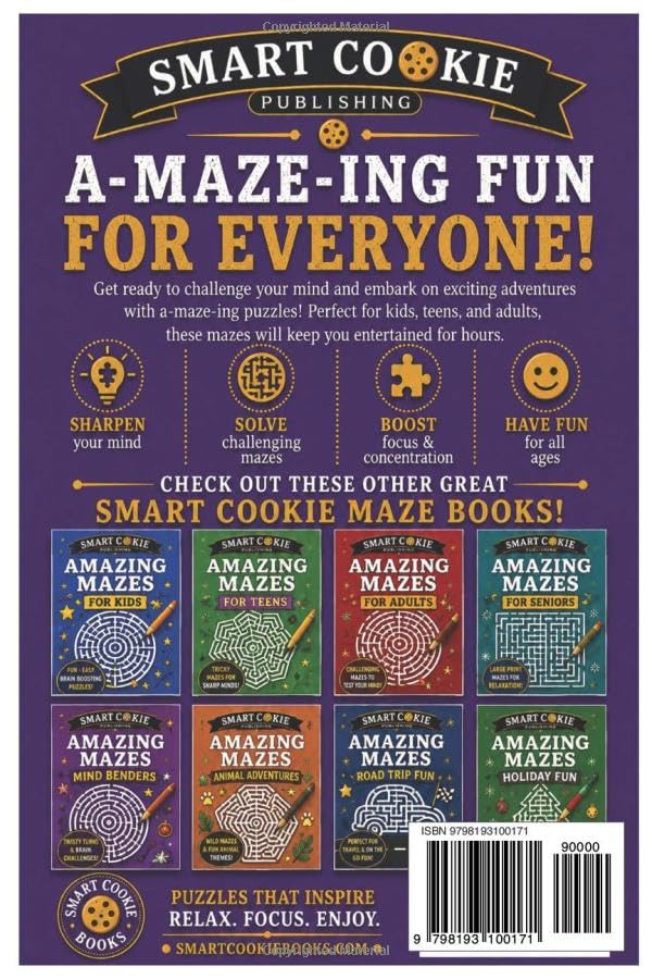 Smart Cookie Amazing Mazes: Volume 4 (Smart Cookie Puzzle Books) image 3