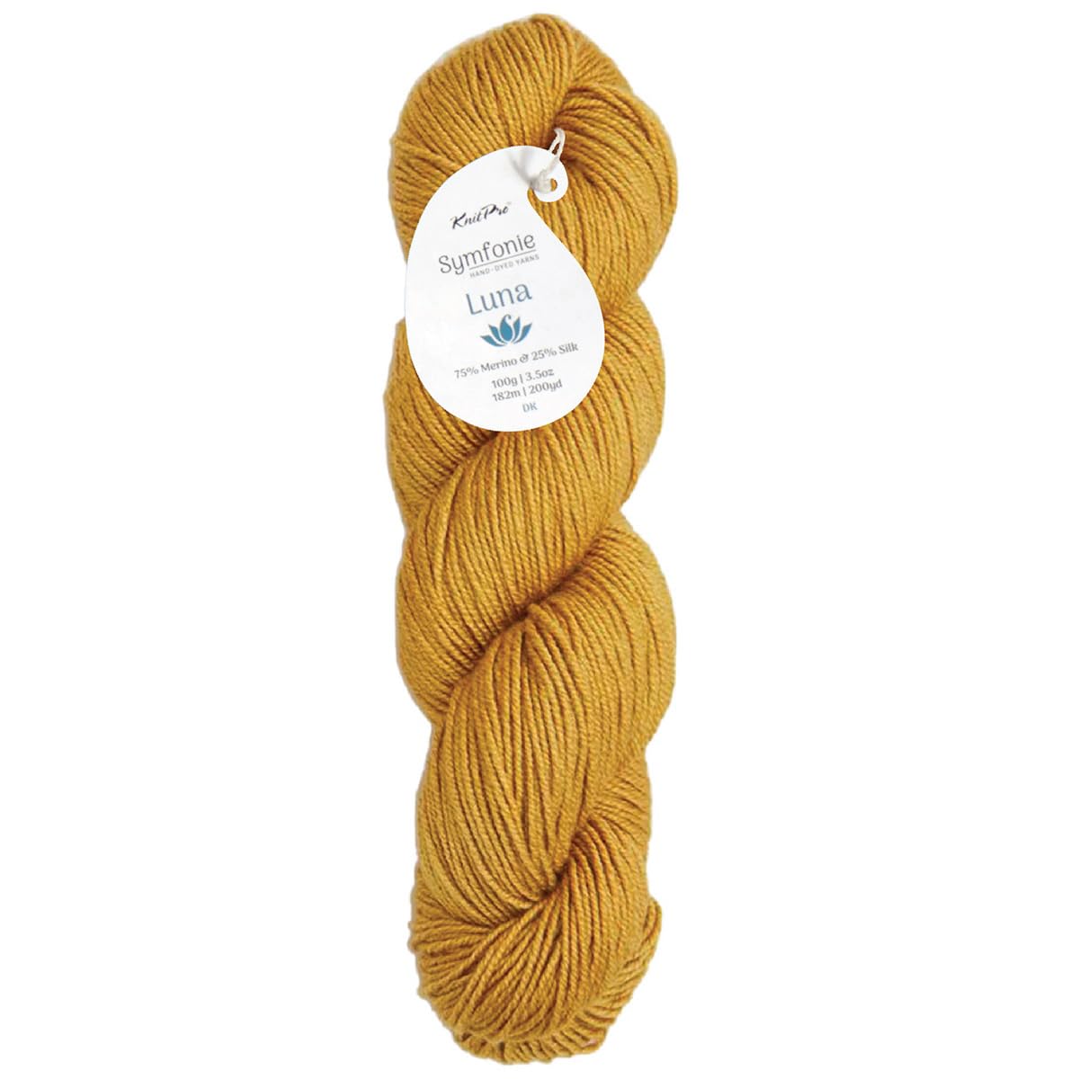 Luna Symfonie Yarns de Knitpro Honey evita lanas ásperas con este hilado suave