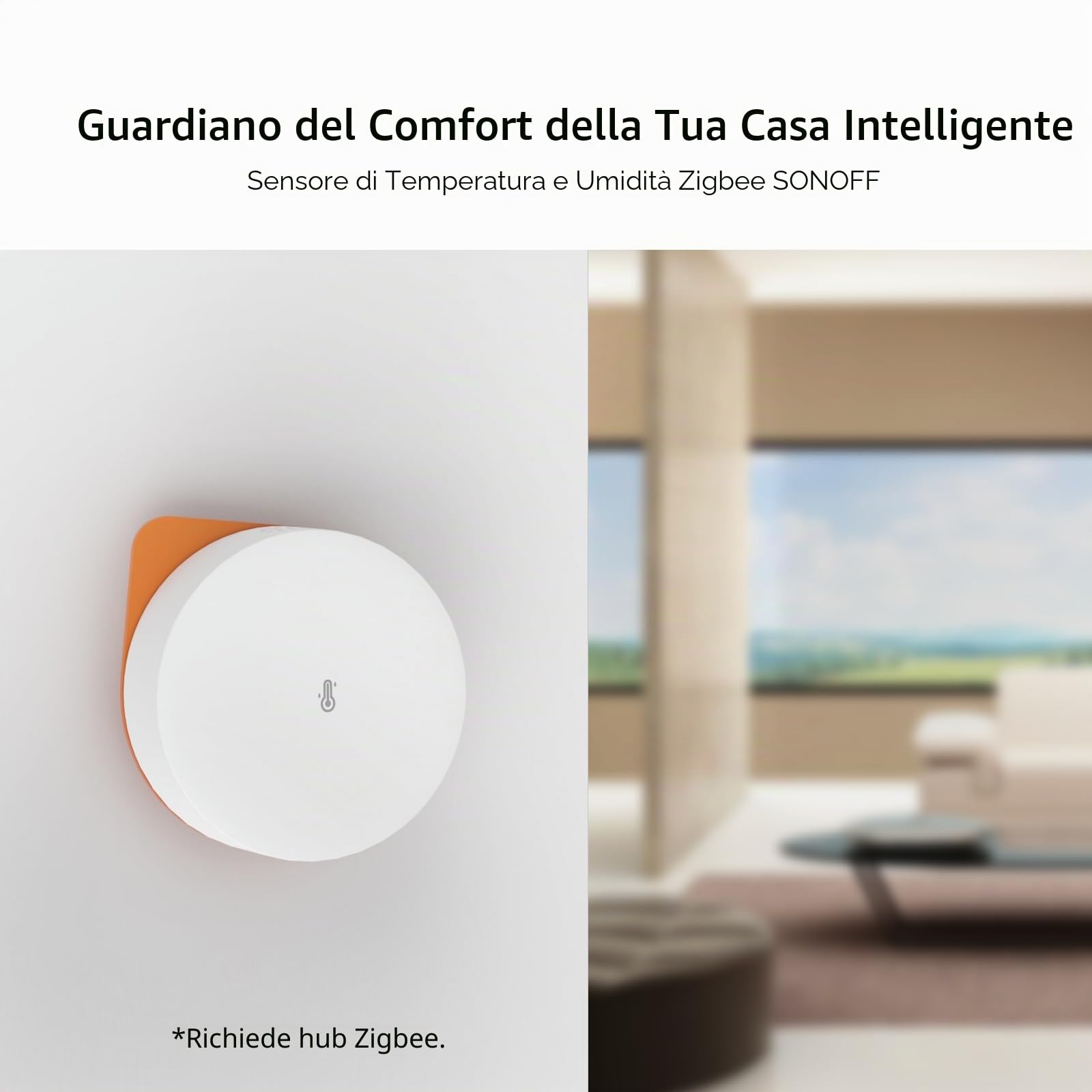 SONOFF SNZB-02P Sensore intelligente di temperatura e umidità ZigBee 3.0