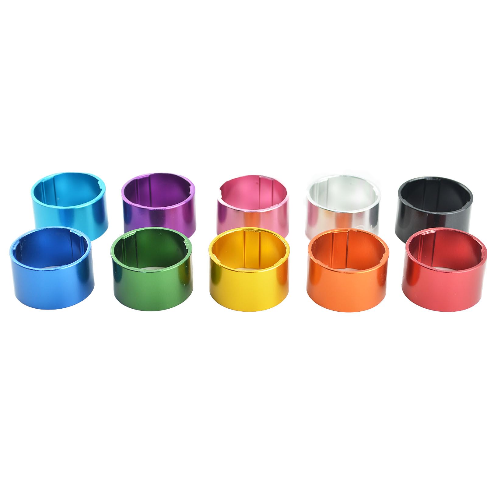 Gloss/Matt Carbon Bike Forcella Headset Spacer Stem Rondella 1-1/8 5/10/15/20/30/50/100mm Bike Parts