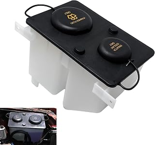 603-212 E7TZ17618B Coolant & Washer Fluid Reservoir Tank with Caps