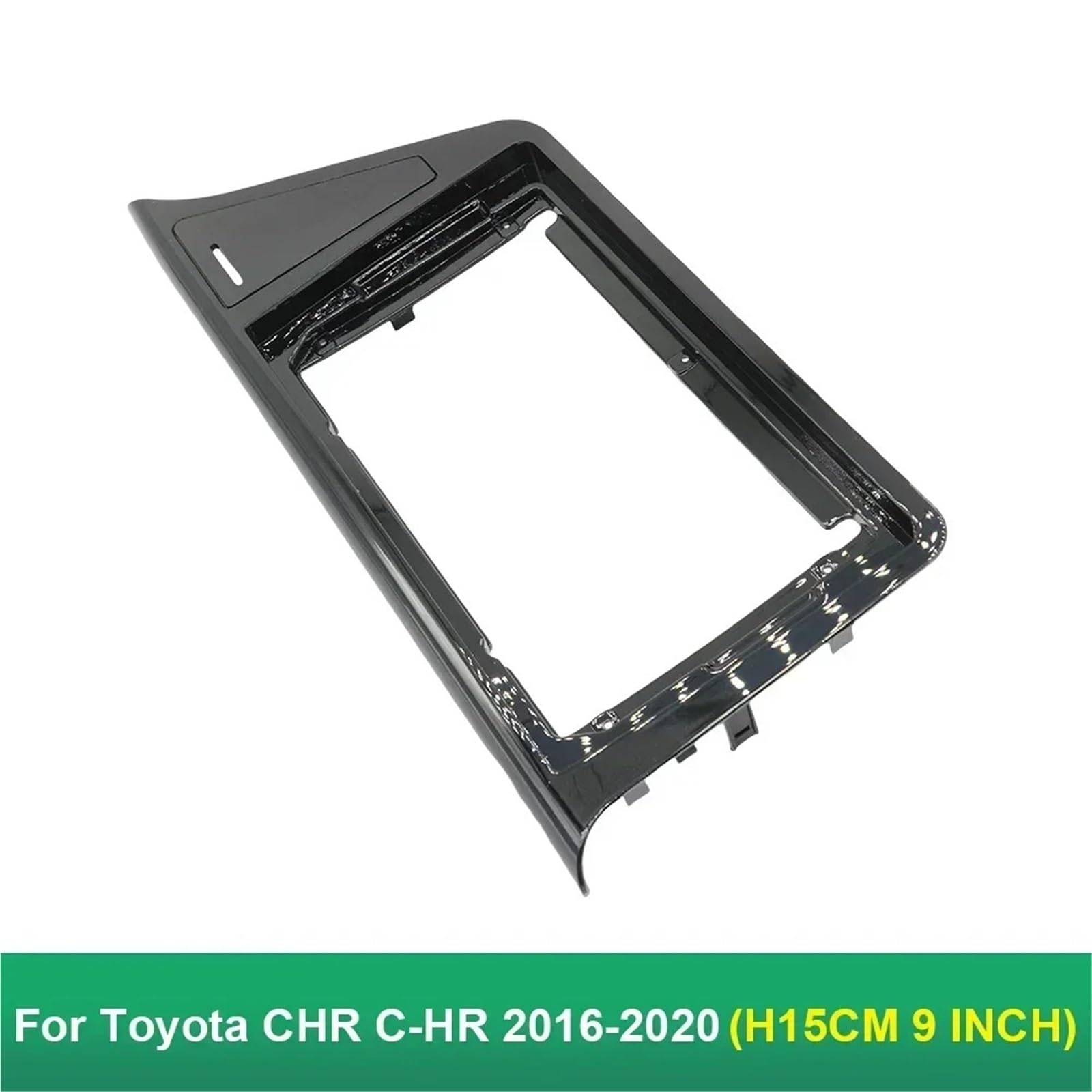 Façade Cadre de Radio Convient pour Toyota CHR 2016-2020 9 Pouces autoradio Fascias GPS MP5 Lecteur stéréo 2 Din Panneau d'unité Principale