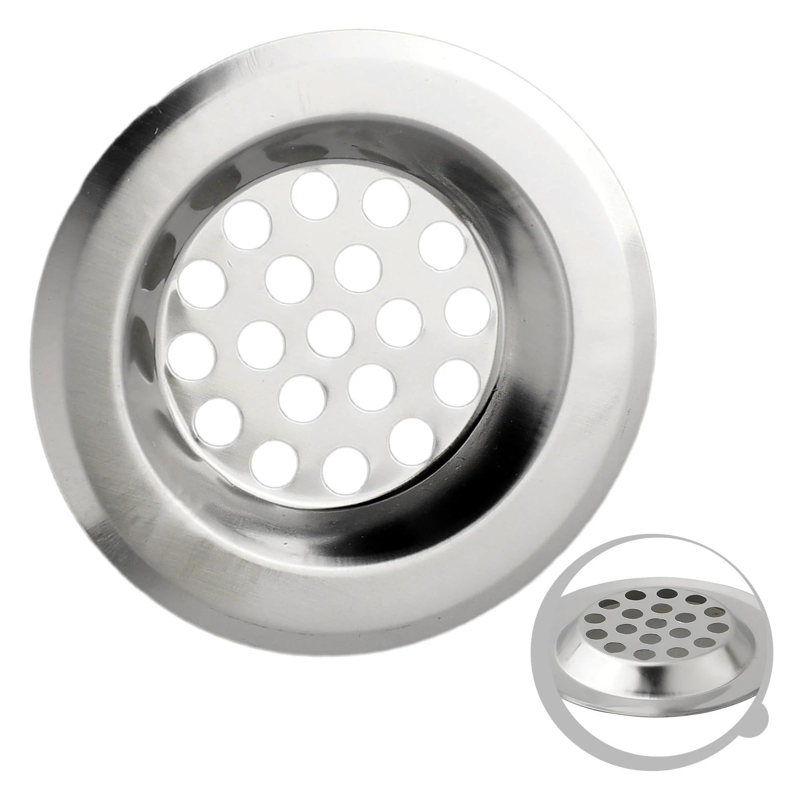 Dsfihjo 75Mm Sink Strainer 60/ Stainless Steel Hair Filter, Sink Strainer