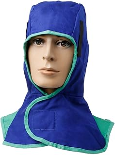 HELYZQ Washable Flame Retardant Welding Neck Face Protection Hood Welder Head Cap Cover
