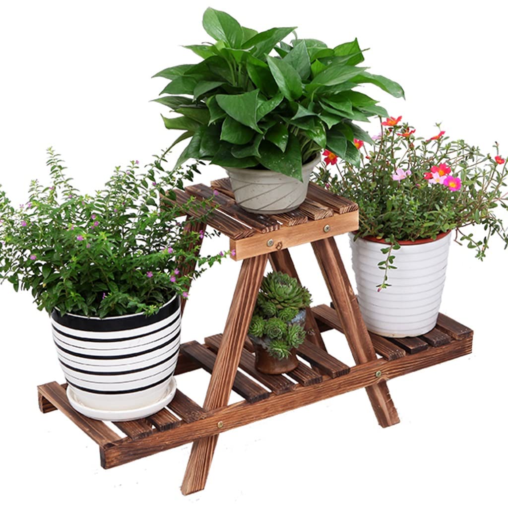 Étagère pour plantes grasses d'intérieur et support de pot de fleur de jardin compact