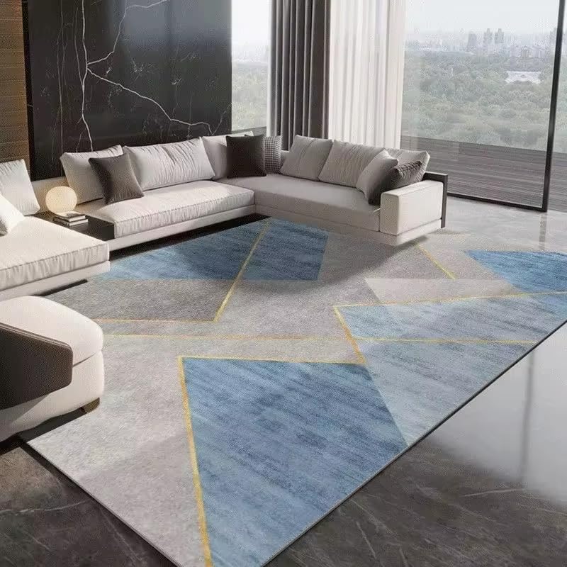 Tapis de salon luxe et moderne 60x120 cm au design raffiné léger