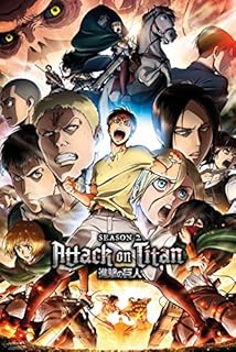 GB eye Attack On Titan Season 2 61 x 91.5cm Maxi Poster